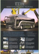 Plaxton Specification Leaflet - Elite 12.6m Coach - Evolved for Touring - 2009