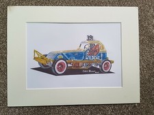 brisca f1 stock car  print of