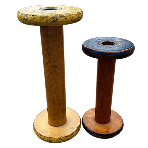Vintage wooden industrial yarn