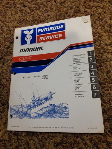 1977 evinrude 4706 - evinrude, 4