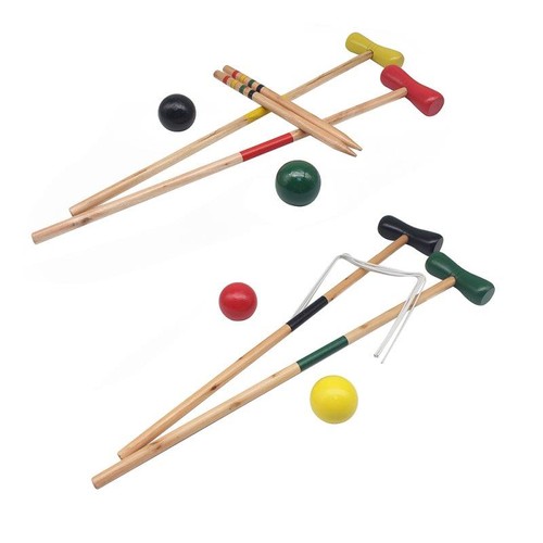 Croquet garden outdoor game - croquet,