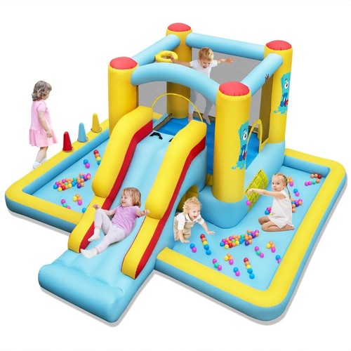 Inflatable bounce castle - inflatable, house