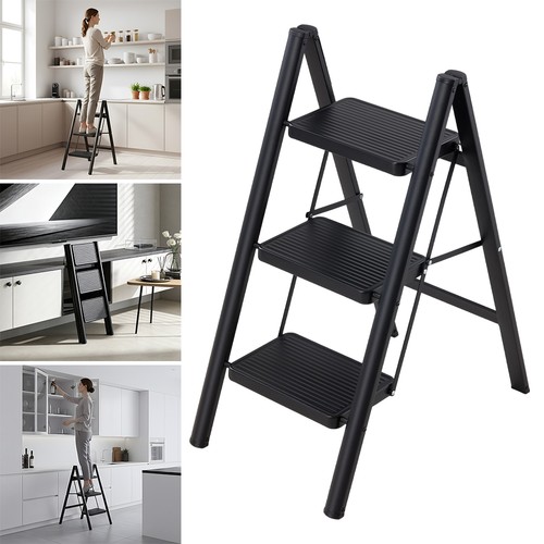 Step folding ladder - step,