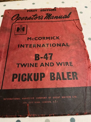Mccormick international 47 - international, b-47