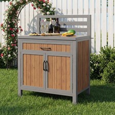 Wooden Garden Cabinet 1 Drawer