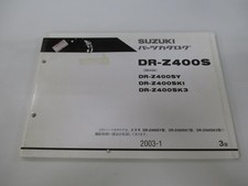 DR-Z400S Parts List, 3rd