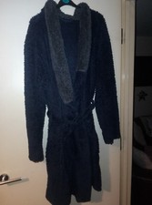 Mens Hooded Dressing Gown Size