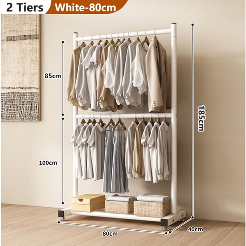 Tier clothes rail - clothes,