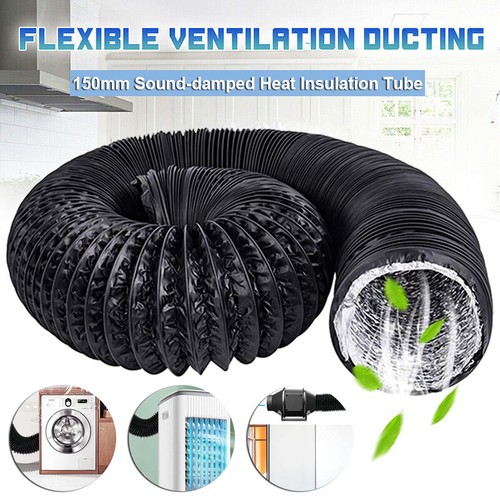 Pvc flexible air ducting 150mm - air,