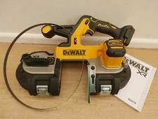 DeWalt DCS378 18V XR 86mm cut Compact Bandsaw Bare Unit