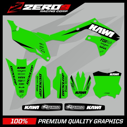 Kawasaki motocross graphics - kawasaki,