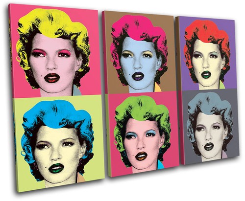 Warhol kate moss banksy - warhol,