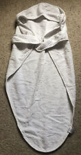 Mothercare White Hooded Baby Towel With Belt - Kite-Wrap