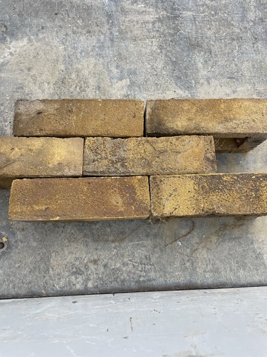 London yellow stock bricks - stock,