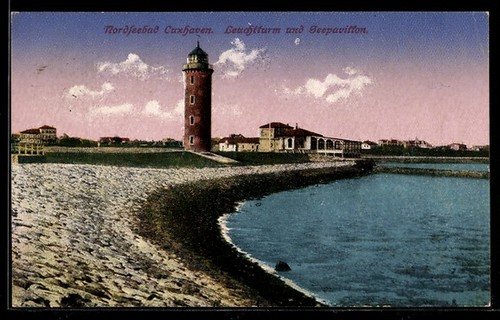 Cuxhaven lighthouse and - cuxhaven,,