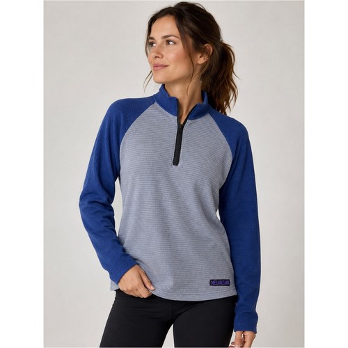 Melanzana quarter zip micro - zip,