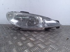 PEUGEOT 206 STYLE HDI MK1 (Ph1) 2003-2004 Headlight Headlamp Right Side