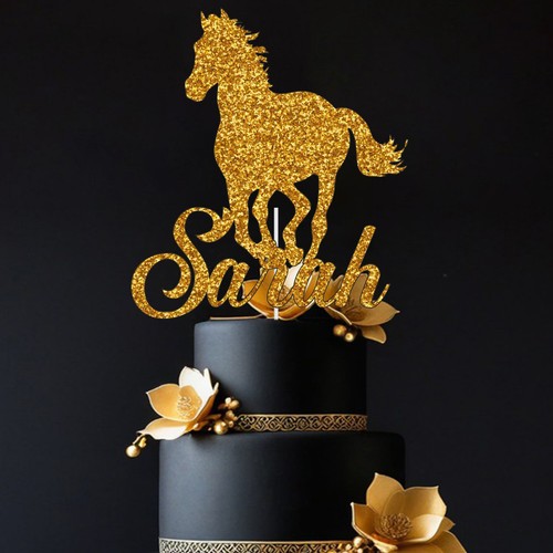 Custom horse cake topper - custom,