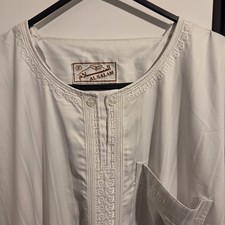 Mens Thobe Jubba White
