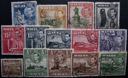 1938 malta 191 200 f - , #191-200: