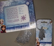 Disney Frozen Embossing Folders And Dies (set Of 3)