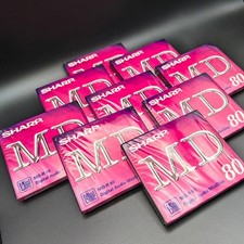 SHARP MiniDiscs New Sealed