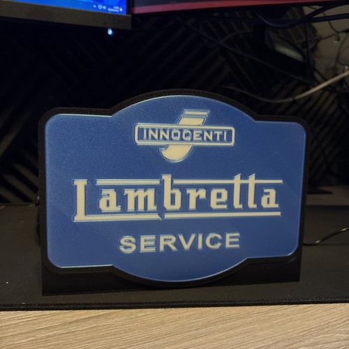 Lambretta innocenti lightbox - lambretta,