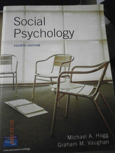 Social psychology michael - psychology, by