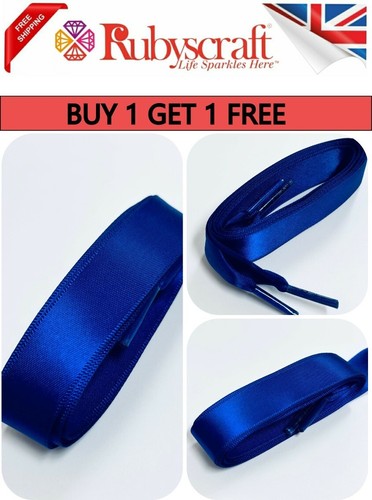 Royal blue satin smooth - royal,