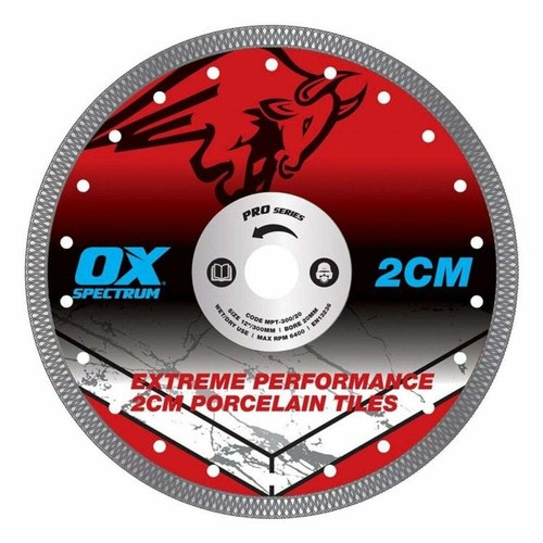 Pro 2cm porcelain cutting - ox,