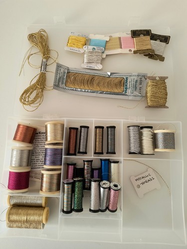 Metallic threads kreinik dmc - metallic,