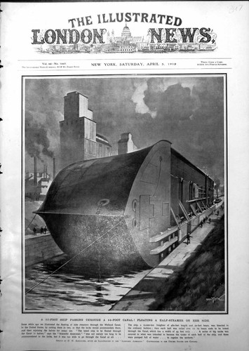 Antique print floating half - antique,