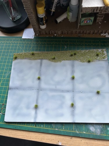 Model kit diorama base can - diorama, (i