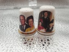 Queen Elizabeth Thimble Set