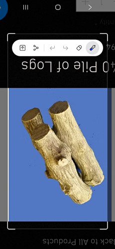 Pile logs minatures - of,