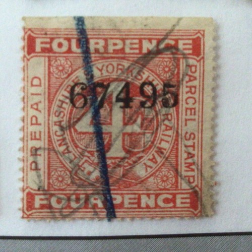 Railway stamp qv - stamp*gb,