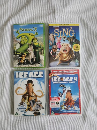 Bundle dvds kids u rated - 4,