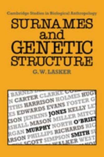 Surnames and genetic structure - and,