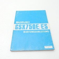 Original Suzuki GSX 750 E ES workshop manual repair manual manual C4369