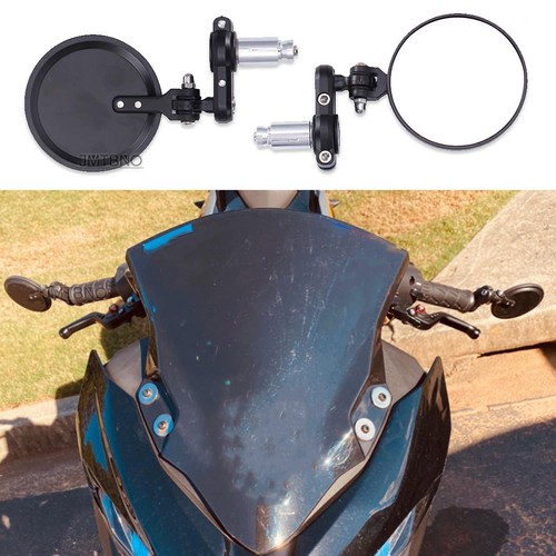 Bar end rearview mirror - end,