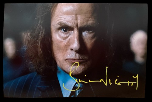 Signed bill nighy harry - bill, potter