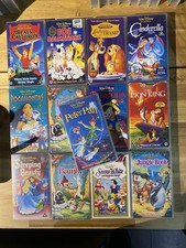 Disney VHS Bundle classics Collection X13