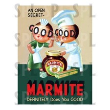 Marmite Metal SIGN RETRO