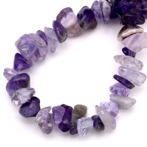 Amethyst gemstone bead - bead,