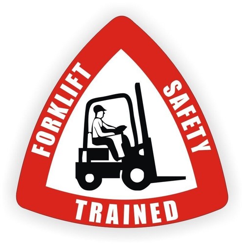 Forklift safety trained - forklift,