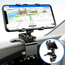 360° Clamp Dashboard Mobile In-Car Phone Holder Mount Stand Cradle GPS Universal