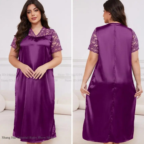 Oversize women long nightgown - women,