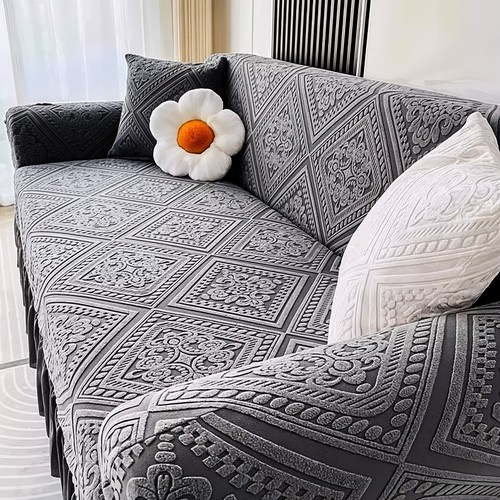 Stretch jacquard sofa - jacquard,