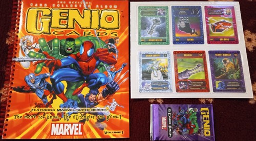 Marvel genio official card - marvel,