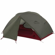 2 Man Trekking/Backpacking Tent - MSR Elixir 2 Tent  (Includes Footprint)-Green